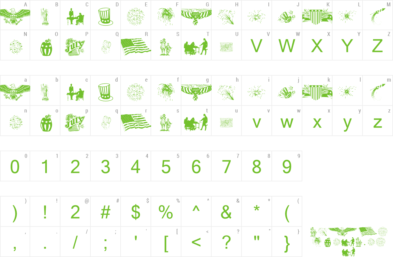 Font KR Celebrate 2002 preview